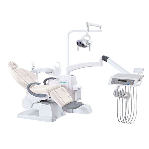 Unidad dental con sillón eléctrico - K4 - Foshan Koala Medical Technology - con reposacabezas flexible / con sistema de higiene / con cámara intraoral