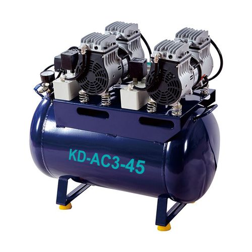 Compresor de aire para odontología - KD-AC3-45 - Foshan Koala Medical Technology - 2 unidades / sin aceite