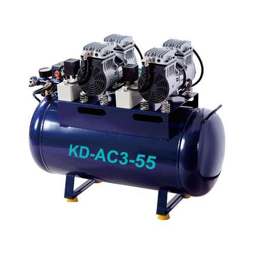 Compresor de aire para odontología - KD-AC3-55 - Foshan Koala Medical Technology - 2 unidades / sin aceite