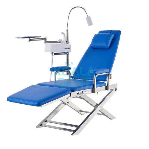Sillón dental portátil - Foshan Koala Medical Technology - azul