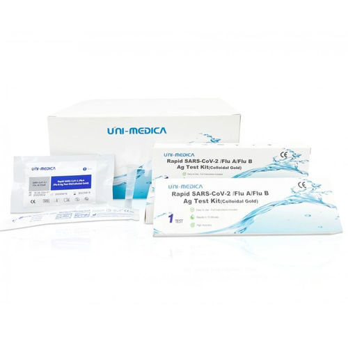 Prueba rápida de gripe - 30021000 - Shenzhen unimed-global technology Co.,LTD - de proteínas / SARS-COV-2 / nasal