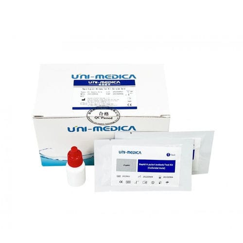 Kit de prueba para enfermermedades infecciosas - 30021000 - Shenzhen unimed-global technology Co.,LTD - para anticuerpos / Helicobacter pylori / clínico