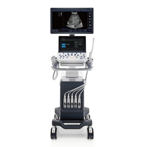 Ecógrafo con soporte - P9 - Beijing iTrason Technologies - para ecografía polivalente / para ecografía ginecológica y obstétrica / para ecografías abdominales y pélvicas