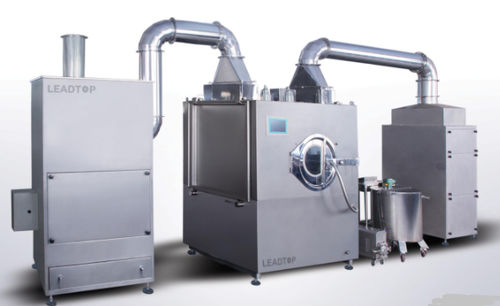 Sistema de recubrimiento con film plástico - BG-350E - Ruian Leadtop - para la industria farmacéutica / de pie