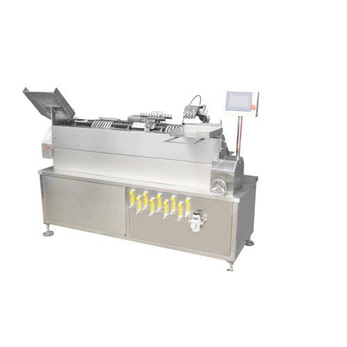 Máquina de llenado de pie - ALG-4 - Ruian Leadtop - de líquidos / de cajas / para la industria farmacéutica