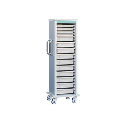 Carro médico - PS-MT11 - Hengshui Plus Medical Devices Technology Co., Ltd. - de hospital / de medicamentos / de dispensación de medicamentos