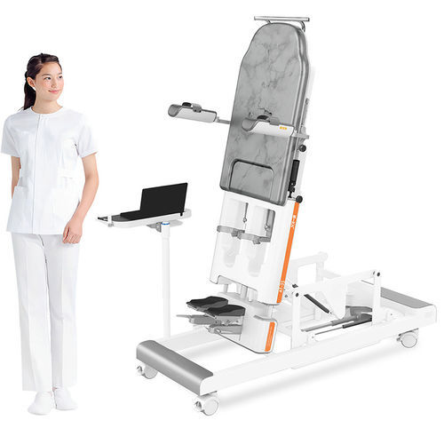 Mesa de verticalización 1 sección - A1-3 - Guangzhou Yeecon Medical Equipment Industrial - con ruedas / eléctrica / para terapia