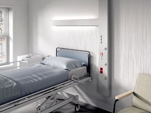 Unidad médica de cabecera vertical - Ardys-V1P - Norclinic - con luz