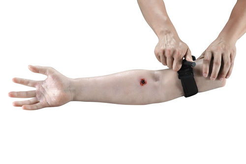Simulador de formación - 852844007956 - HUMIMIC - para cuidados de urgencias / con trauma / de brazo