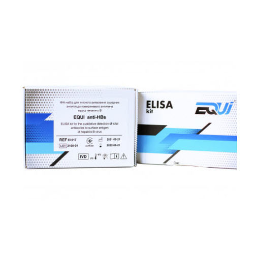 Kit de prueba de hepatitis B - EI-017 - Equi - para anticuerpos / para virus / de superficie