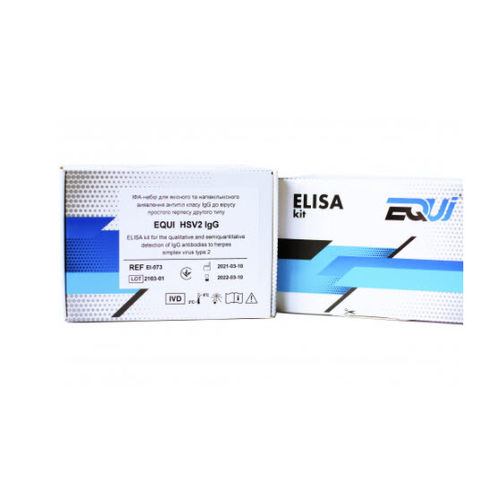 Kit de prueba de herpes - EI-073 - Equi - de IgG / de virus del herpes simple / ELISA