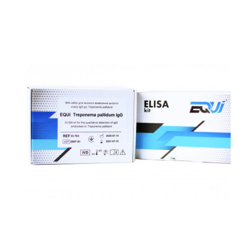 Kit de prueba de sífilis - EI-703 - Equi - de IgG / de Treponema pallidum / ELISA