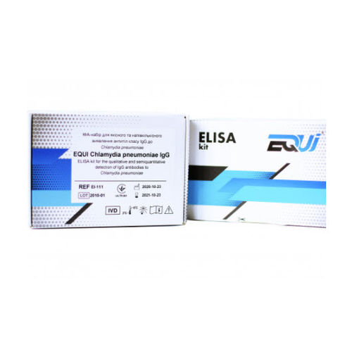 Kit de prueba de clamidia - EI-111 - Equi - de IgG / de Chlamydophila pneumoniae / ELISA