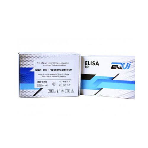 Kit de prueba de sífilis - EI-702 - Equi - para anticuerpos / de Treponema pallidum / ELISA