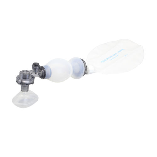 Insuflador manual neonatal - 39000103 - Cathwide Medical - de silicona / reutilizable / con máscara