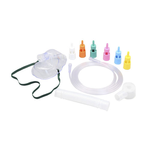 Máscara de oxígeno ajustable - 4300 series - Cathwide Medical - Venturi / transparente