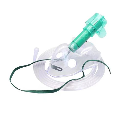 Máscara de oxígeno transparente - 4302000 series - Cathwide Medical - Venturi / ajustable