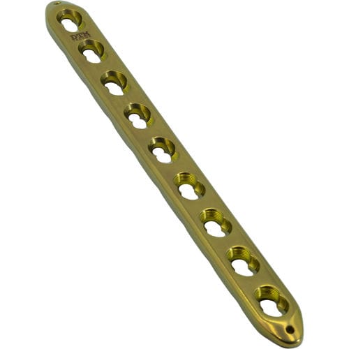 Placa de compresión para tibia - DP111221 - DTM - Deva Tibbi Malzemeler - porción medial / de titanio
