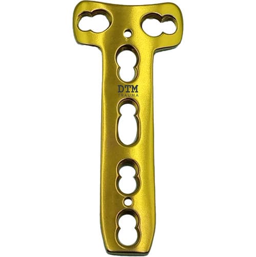 Placa de compresión para tibia - DP111251 - DTM - Deva Tibbi Malzemeler - porción proximal / de titanio