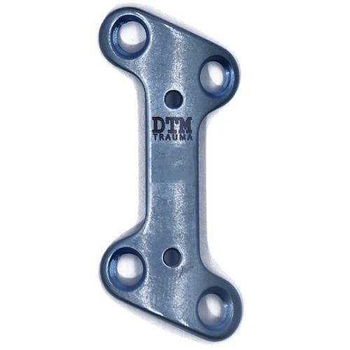 Placa de artrodesis para hallux valgus - DP111401 - DTM - Deva Tibbi Malzemeler - de titanio