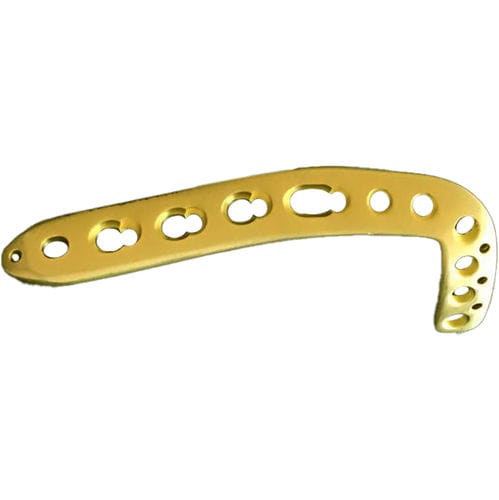 Placa de compresión para tibia - DP111151 - DTM - Deva Tibbi Malzemeler - porción distal / de titanio