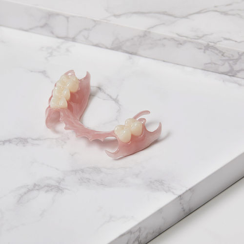 Material dental de resina - TFD-26 - GRAPHY - para impresión en 3D / para la fabricación de dentaduras postizas / blanco