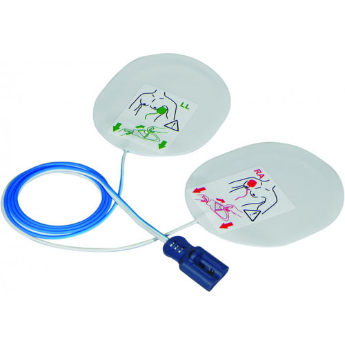Electrodo para desfibrilador - F7950 - FIABFIAB - de un solo uso / radiotransparente