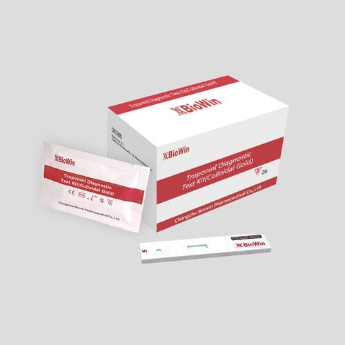 Kit de prueba para enfermedades cardiovasculares - Changzhou Biowin Pharmaceutical Co., Ltd. - cTnI / de IgG / clínico