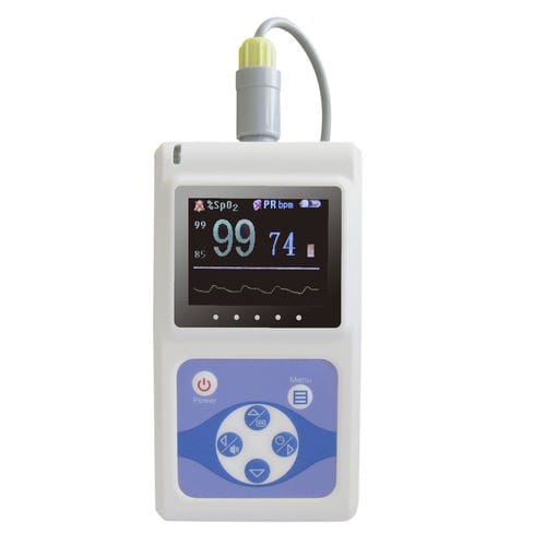 Pulsioxímetro portátil de mano - CMS60D   - Semcares - compacto / médico / para hospital