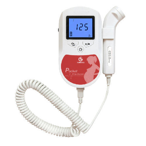 Doppler fetal - BABYSOUND C - Semcares - de bolsillo / con cardiofrecuencímetro