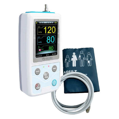 Tensiómetro electrónico automática - ABPM50 - Semcares - oscilométrica / con manguito para adulto