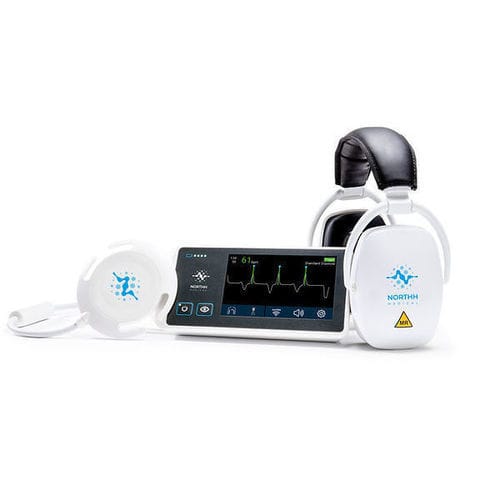Ecógrafo de mano - smart-sync - Northh Medical GmbH - para ecografía cardiovascular / blanco y negro / pantalla táctil