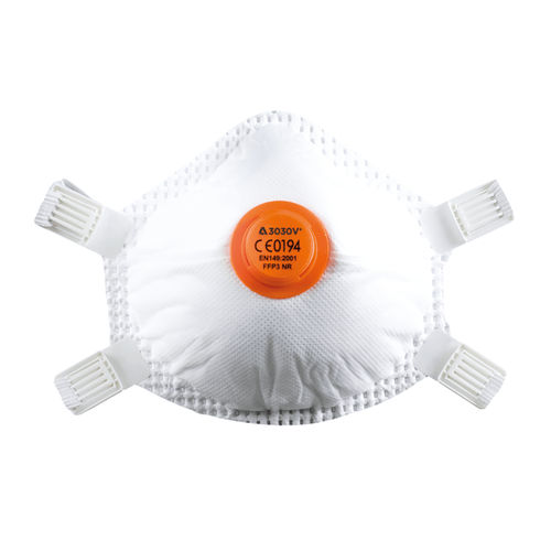 Mascarilla respiratoria FFP3 - 3030V - Globus Group - sin látex / tipo copa / unisex