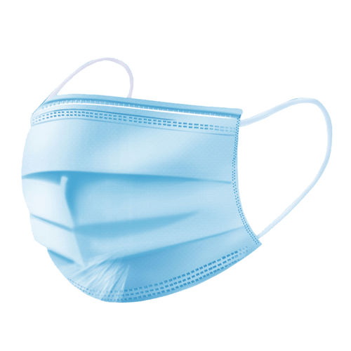 Mascarilla quirúrgica de tipo IIR - MXIIR - Globus Group - para adulto / caja de 50 / azul
