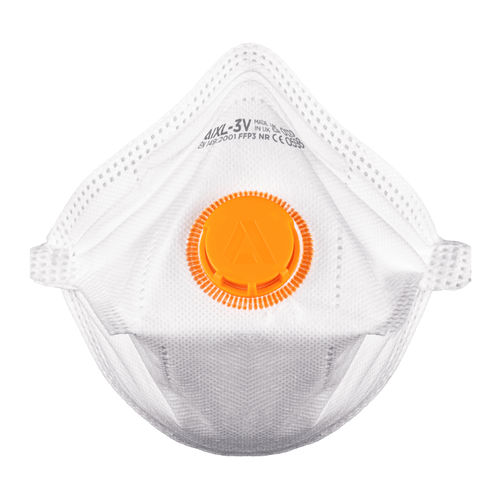 Mascarilla FFP3 - IXL-3V - Globus Group - de polipropileno / con válvula de espiración / unisex