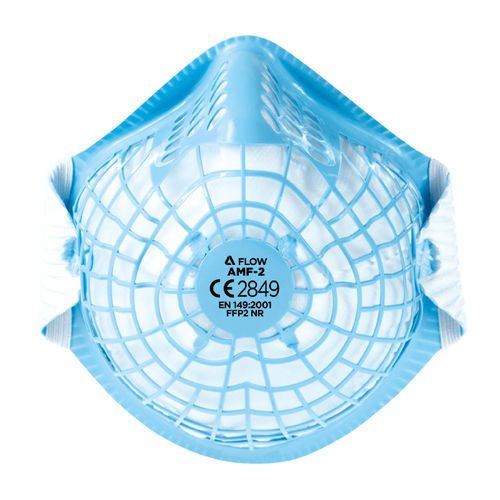 Mascarilla FFP2 - AMF-2 - Globus Group - de polipropileno / con válvula de espiración / tipo copa