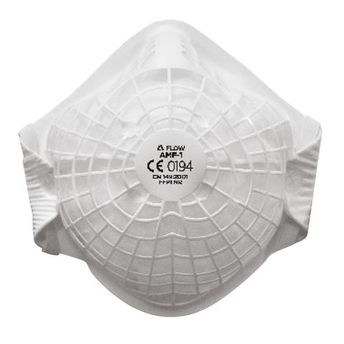 Mascarilla FFP1 - AMF-1 - Globus Group - de polipropileno / con válvula de espiración / tipo copa