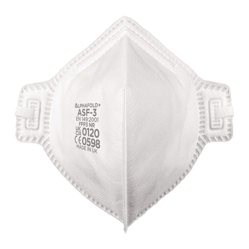 Mascarilla FFP3 - ASF-3 - Globus Group - de polipropileno / sin látex / sin válvula