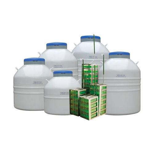 Contenedor de laboratorio - Qingdao Forterra Gas - de aluminio / de congelación / de nitrógeno líquido