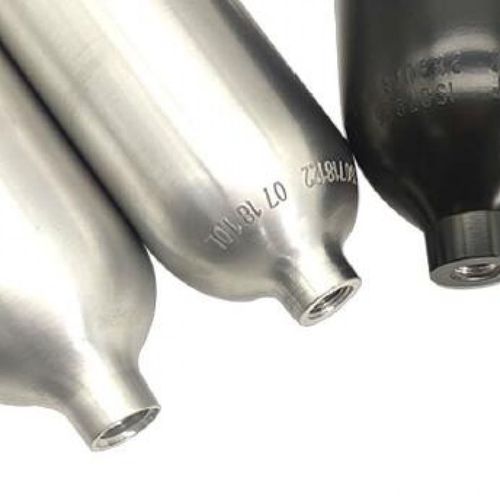 Botella de gas médico de oxígeno - TPED-60-0.4L - Qingdao Forterra Gas - de CO2 / de helio / de aluminio