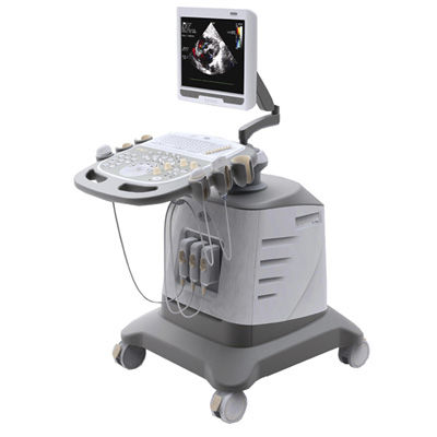 Ecógrafo con soporte - 9900PLUS - Mianyang Sonic Electronic - para ecografía polivalente / blanco y negro / doppler-color