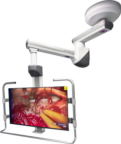 Brazo de soporte articulado - FY-7300DSA - Jiangsu Fuyou Medical - para pantallas / médico / de techo