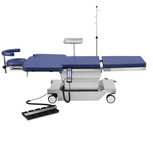 Mesa de operaciones para oftalmología - FYE200A - Jiangsu Fuyou Medical - eléctrica / con reposabrazos / de 3 secciones