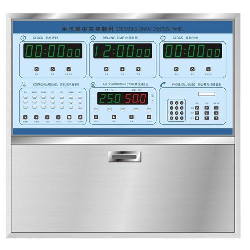 Panel de control de presión - FY-Six-Screen - Jiangsu Fuyou Medical - de caudal / de gas / médico