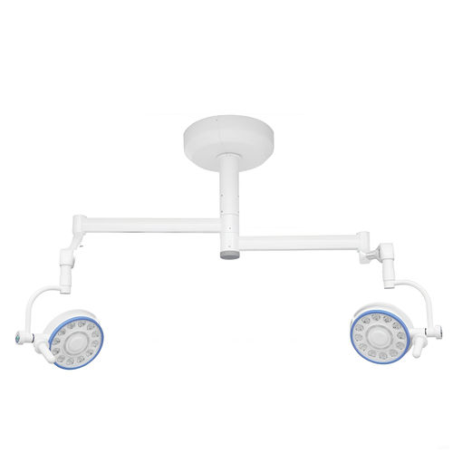 Lámpara cialítica de techo - FY-280+280 - Jiangsu Fuyou Medical - LED / 2 brazos / 220V / 50Hz