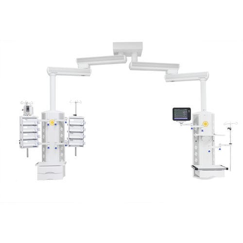 Brazo de distribución - FY-6400/6300/6200 - Jiangsu Fuyou Medical - de techo / para quirófano / 2 brazos