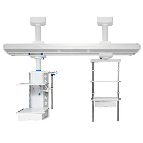Columna de distribución de techo - FY-1100CE - Jiangsu Fuyou Medical - para cuidados intensivos / fijo / con estantes