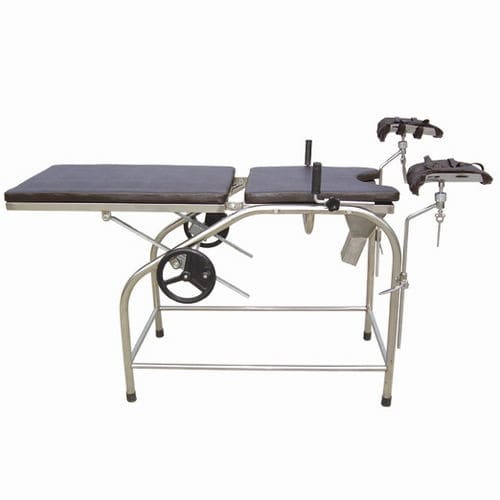 Mesa de operaciones para ginecología - FY-V01 - Jiangsu Fuyou Medical - hidráulica / de acero inoxidable