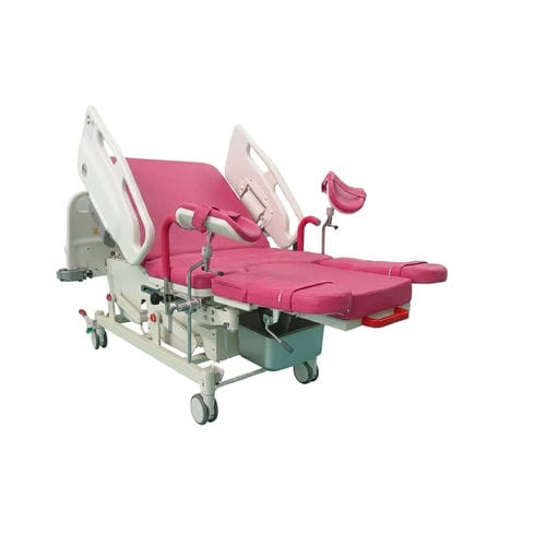 Cama de parto - FY-II (6001) - Jiangsu Fuyou Medical - eléctrica / Trendelenburg / de altura regulable