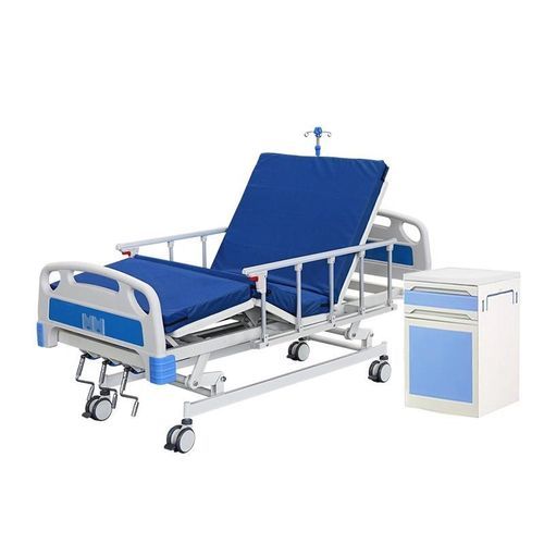 Cama de hospital - FY-M03F - Jiangsu Fuyou Medical - manual / mecánica / de altura regulable